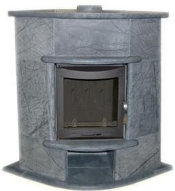 The Boulder,Hybrid Soapstone Stove, Wood stove